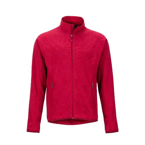 Marmot Pisgah Jackets - Mens Fleece Dark Red CA2987504 Canada